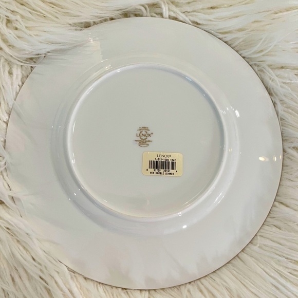 Lenox "Venetian marble 9 dinner plates" - Picture 3 of 6